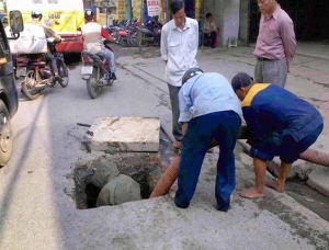 Thông cống nghẹt huyện Bù Đốp